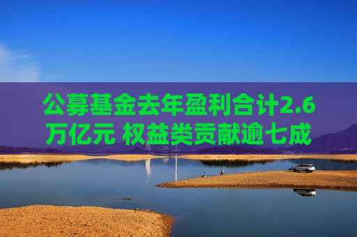 公募基金去年盈利合计2.6万亿元 权益类贡献逾七成