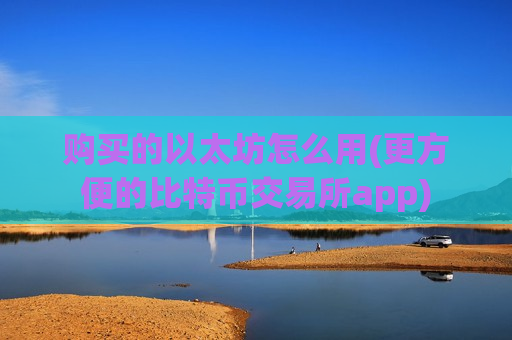 购买的以太坊怎么用(更方便的比特币交易所app) 购买的以太坊怎么用(更方便的比特币交易所app)