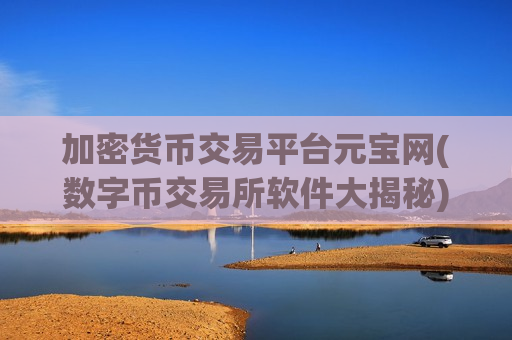 加密货币交易平台元宝网(数字币交易所软件大揭秘)