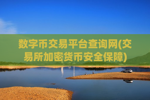 数字币交易平台查询网(交易所加密货币安全保障)