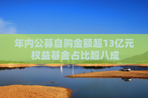 年内公募自购金额超13亿元 权益基金占比超八成