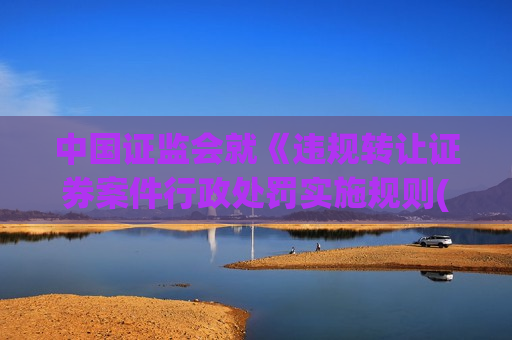 中国证监会就《违规转让证券案件行政处罚实施规则(征求意见稿)》公开征求意见