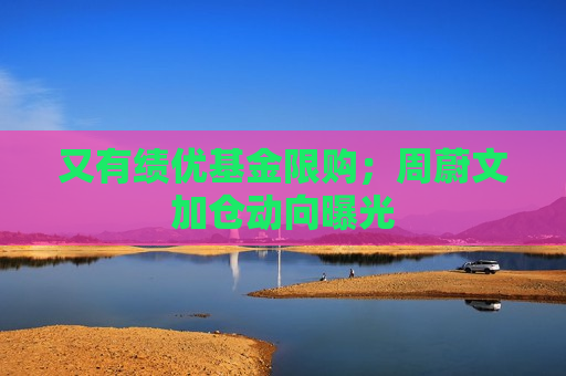 又有绩优基金限购；周蔚文加仓动向曝光