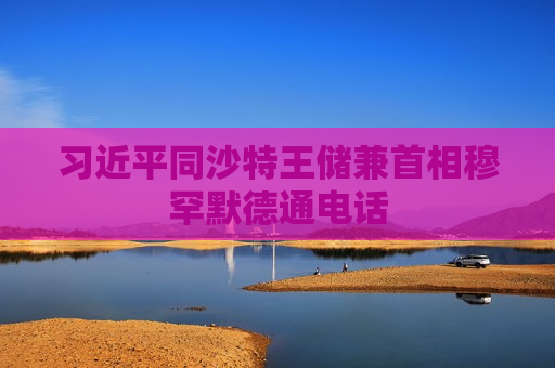 习近平同沙特王储兼首相穆罕默德通电话
