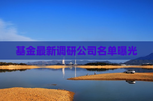 基金最新调研公司名单曝光