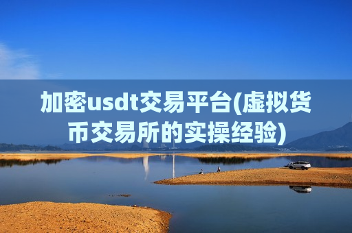 加密usdt交易平台(虚拟货币交易所的实操经验)