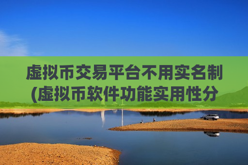 虚拟币交易平台不用实名制(虚拟币软件功能实用性分析)