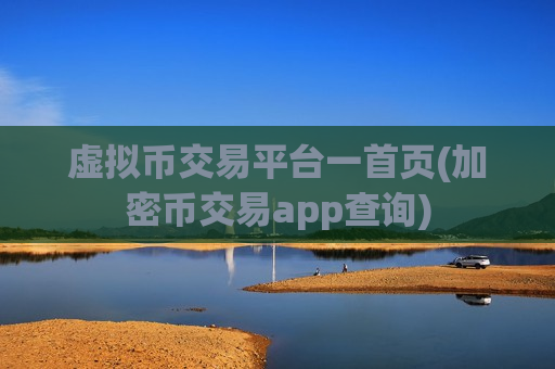 虚拟币交易平台一首页(加密币交易app查询)