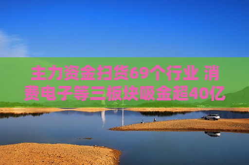 主力资金扫货69个行业 消费电子等三板块吸金超40亿元