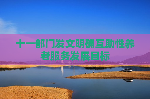 十一部门发文明确互助性养老服务发展目标