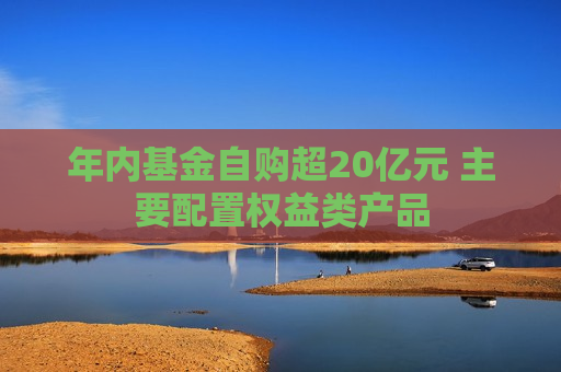 年内基金自购超20亿元 主要配置权益类产品