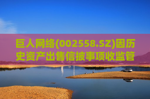 巨人网络(002558.SZ)因历史资产出售信披事项收监管函