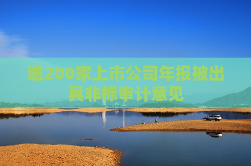 逾200家上市公司年报被出具非标审计意见 逾200家上市公司年报被出具非标审计意见