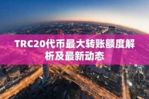 TRC20代币最大转账额度解析及最新动态