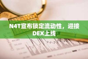 N4T宣布锁定流动性，迎接DEX上线