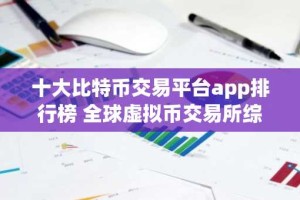十大比特币交易平台app排行榜 全球虚拟币交易所综合实力排名