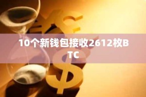 10个新钱包接收2612枚BTC