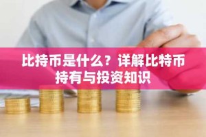 比持币是什么？详解比特币持有与投资知识