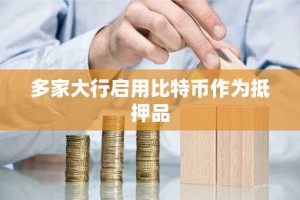 多家大行启用比特币作为抵押品
