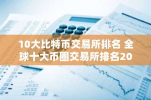 10大比特币交易所排名 全球十大币圈交易所排名2023