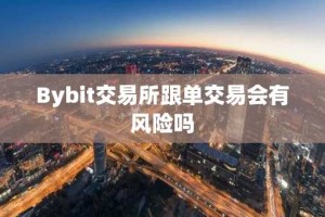 Bybit交易所跟单交易会有风险吗