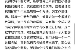 比特币guiminer：比特币规模