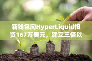 新钱包向HyperLiquid投资167万美元，建立三倍以太坊多头仓位