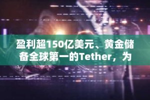 盈利超150亿美元、黄金储备全球第一的Tether，为何被标普评为“最脆弱”稳定币？