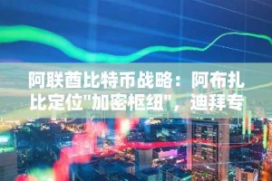阿联酋比特币战略：阿布扎比定位