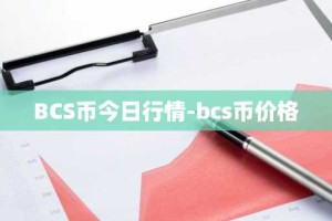 BCS币今日行情-bcs币价格