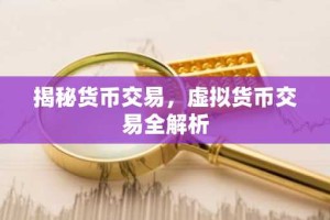 揭秘货币交易，虚拟货币交易全解析