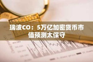 瑞波CO：5万亿加密货币市值预测太保守