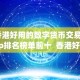 香港好用的数字货币交易app排名榜单前十 香港好用的数字货币交易app排名榜单前十