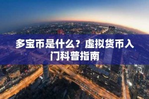 多宝币是什么？虚拟货币入门科普指南