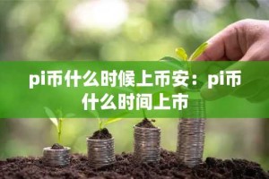 pi币什么时候上币安：pi币什么时间上市