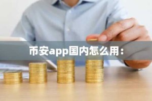 币安app国内怎么用：
