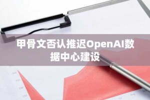 甲骨文否认推迟OpenAI数据中心建设
