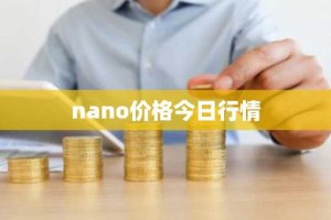 nano价格今日行情