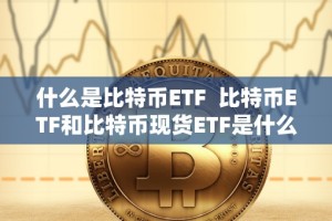 什么是比特币ETF 比特币ETF和比特币现货ETF是什么？详细解释及区别