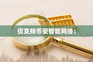 仅支持币安智能网络：