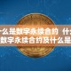 什么是数字永续合约 什么是数字永续合约及什么是数字永续合约账户