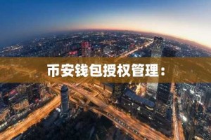 币安钱包授权管理：