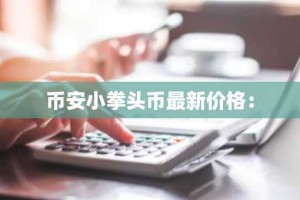 币安小拳头币最新价格：