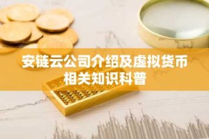 安链云公司介绍及虚拟货币相关知识科普