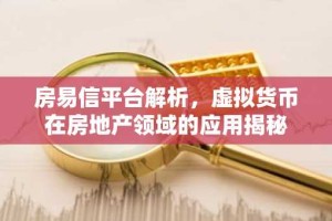 房易信平台解析，虚拟货币在房地产领域的应用揭秘