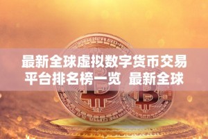 最新全球虚拟数字货币交易平台排名榜一览 最新全球虚拟数字货币交易平台排名榜一览