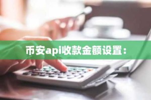 币安api收款金额设置：