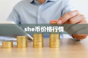 she币价格行情