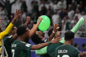 #沙特进球被吹#有惊无险！沙特第38分钟破门，手球在先被判无效